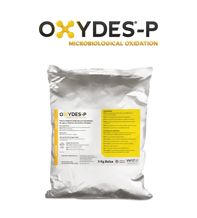 Bolsa de 5 kg de Oxydes-P de Watch Water, oxidante de radicales sulfato